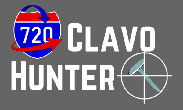 Clavo Hunter Sticker